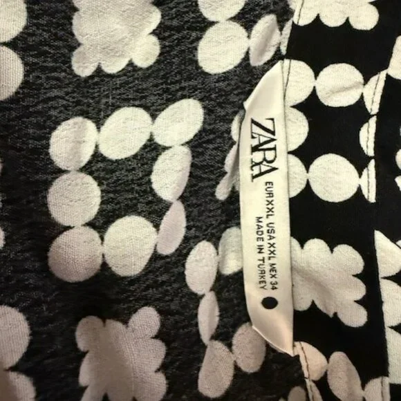 NWOT - Zara Retro Nadia Floral Mini Shirt Dress - Picture 15 of 16